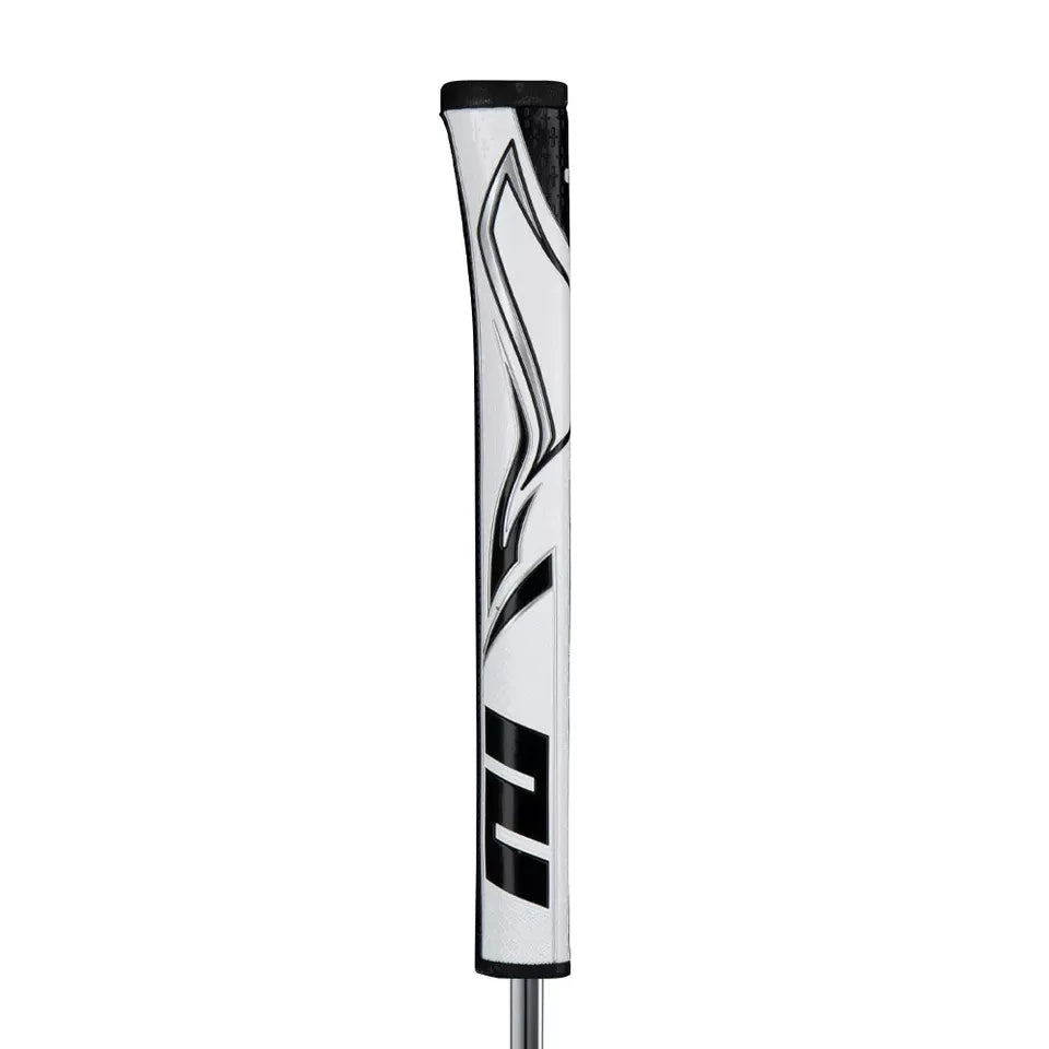 SuperStroke (Authentic) Zenergy White & Black Pistol 2.0 Putter Grip