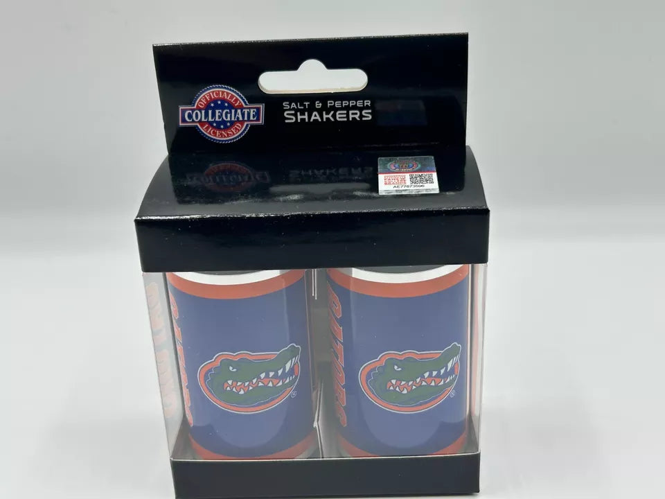 Siskiyou Gifts Florida Gators Glass Salt and Pepper Shakers, NCAA Licensed