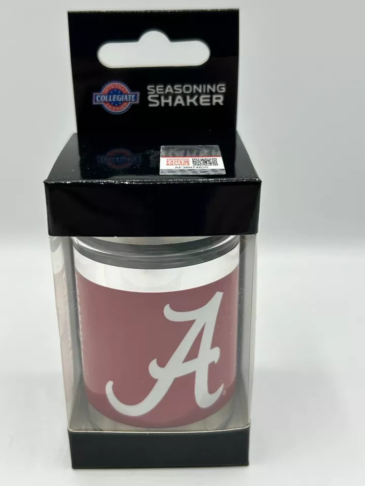 Siskiyou Gifts Alabama Crimson Tide Glass Tailgater Seasoning Shaker, NCAA Licensed