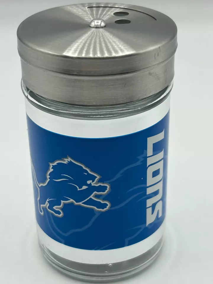 Siskiyou Gifts Detroit Lions Glass Tailgater Seasoning Shaker, NFL Licensed