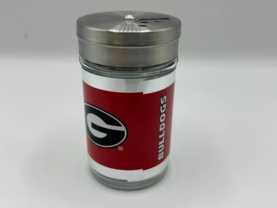 Siskiyou Gifts Georgia Bulldogs Glass Tailgater Seasoning Shaker, NCAA Licensed