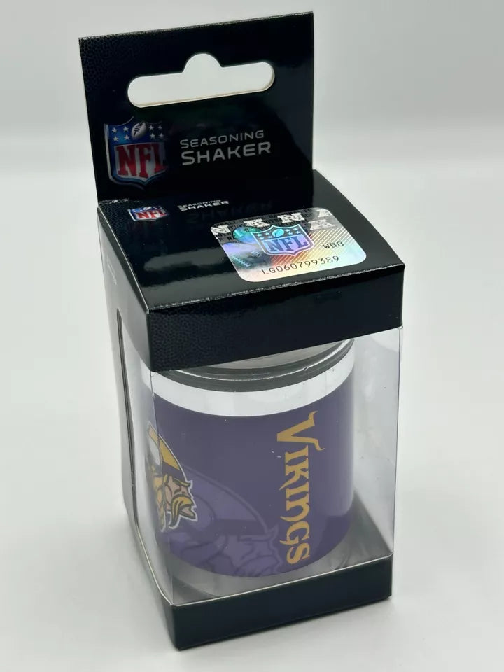 Siskiyou Gifts Minnesota Vikings Glass Tailgater Seasoning Shaker, NFL Licensed
