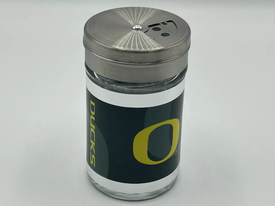 Siskiyou Gifts Oregon Ducks Glass Tailgater Seasoning Shaker, NCAA Licensed