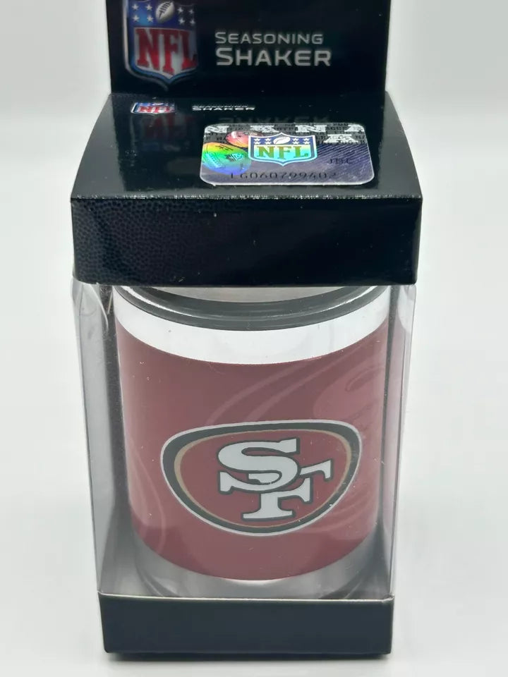 Siskiyou Gifts San Francisco 49ers Glass Tailgater Seasoning Shaker, NFL Licensed