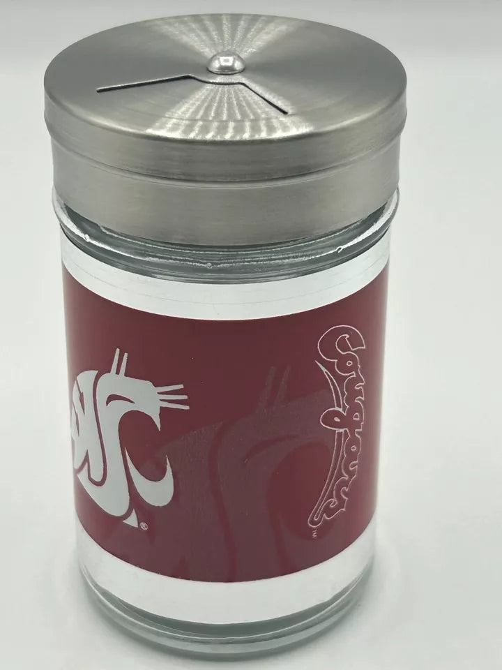 Siskiyou Gifts Washington State Cougars Glass Tailgater Seasoning Shaker, NCAA Licensed