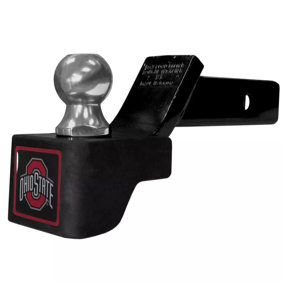 Siskiyou Gifts Ohio State Buckeyes Shin Shield Hitch Cover Fits 2 1/2" Ball Mount, NCAA Licensed