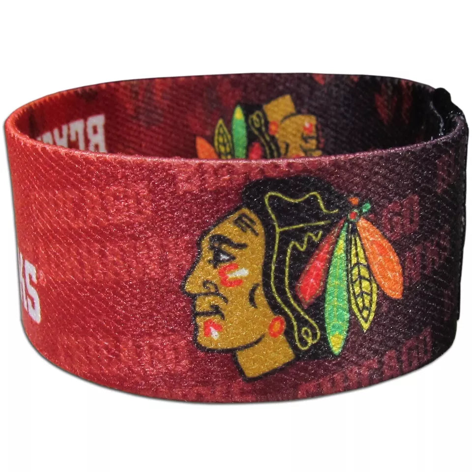 Siskiyou Gifts Chicago Blackhawks Stretch Bracelet, NHL Licensed