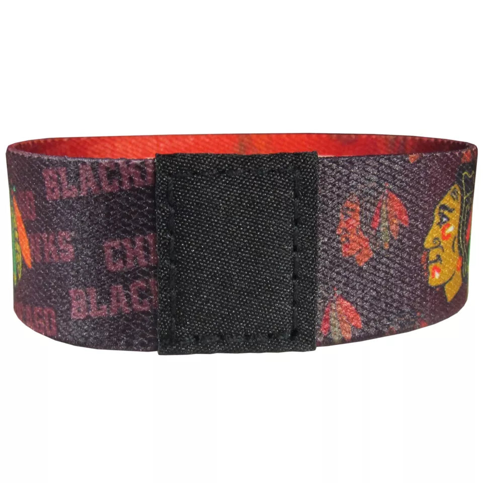 Siskiyou Gifts Chicago Blackhawks Stretch Bracelet, NHL Licensed