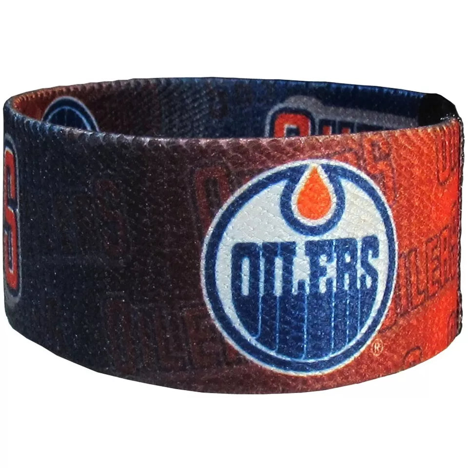 Siskiyou Gifts Edmonton Oilers Stretch Bracelet, NHL Licensed