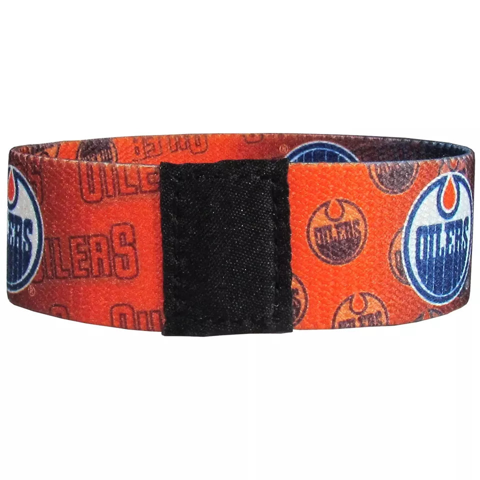 Siskiyou Gifts Edmonton Oilers Stretch Bracelet, NHL Licensed