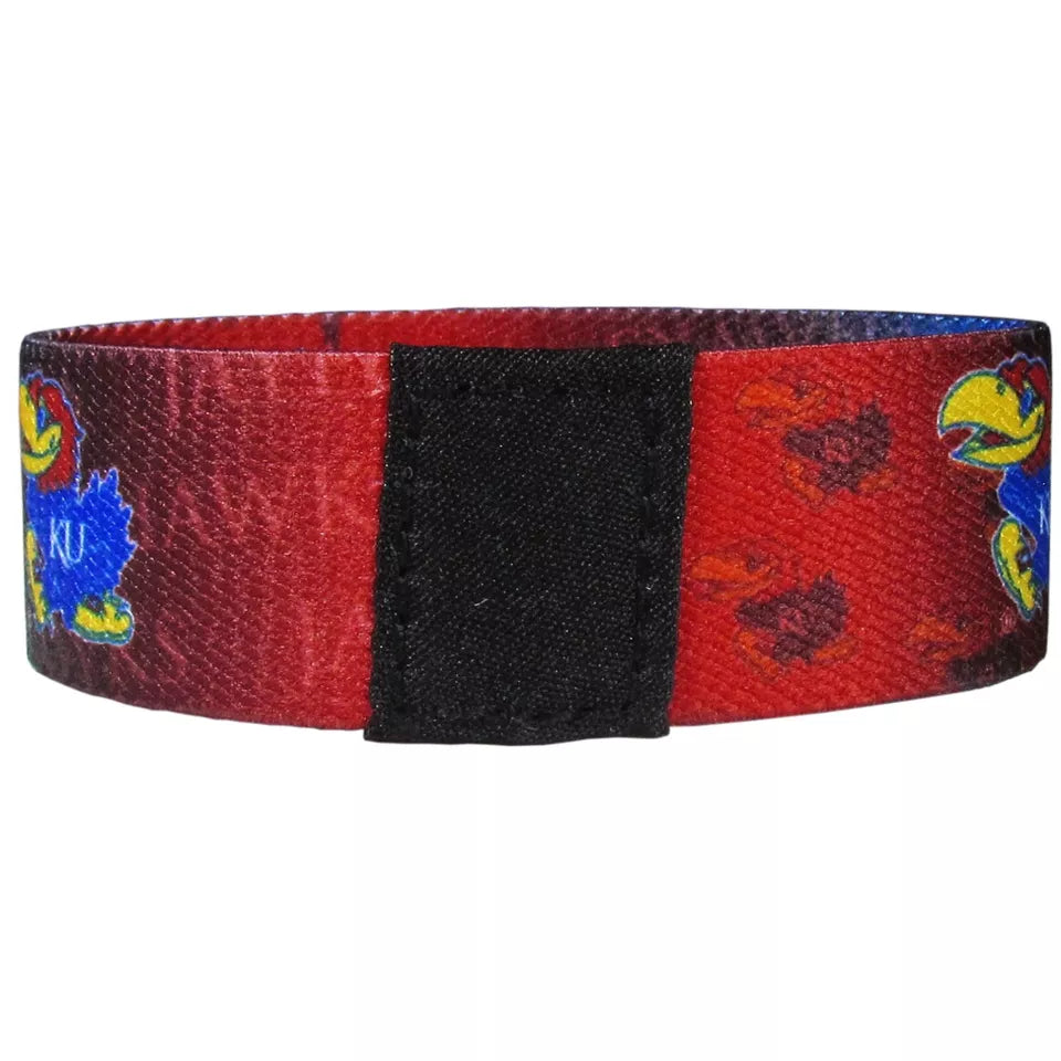 Siskiyou Gifts Kansas Jayhawks Stretch Bracelet, NCAA Licensed