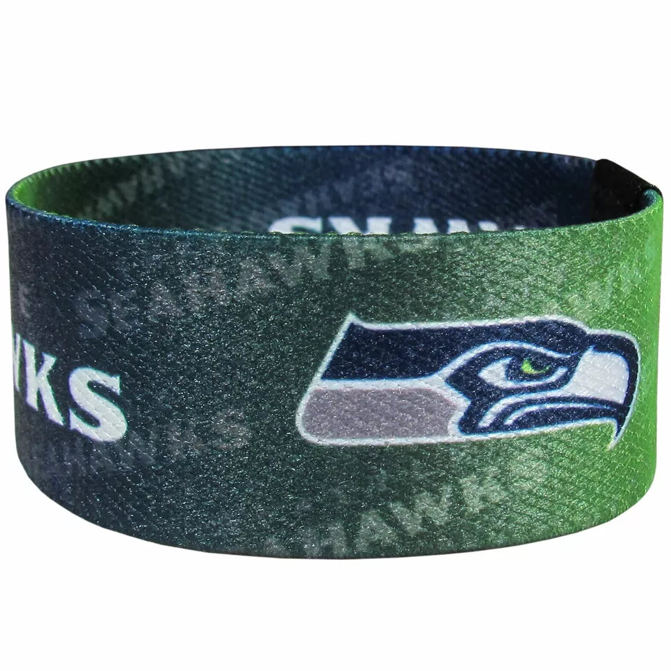 Siskiyou Gifts Seattle Seahawks Stretch Bracelet, NFL Licensed