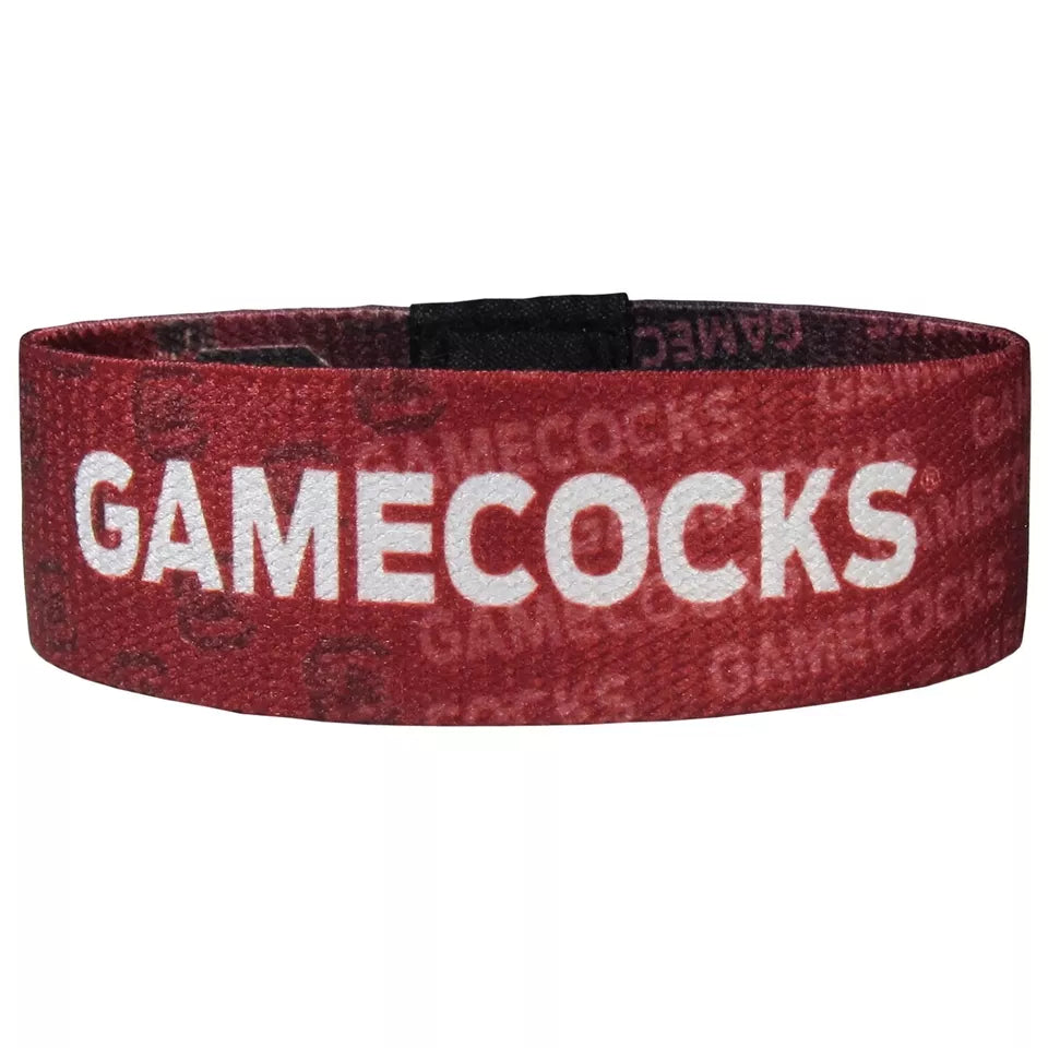 Siskiyou Gifts South Carolina Gamecocks Stretch Bracelet, NCAA License