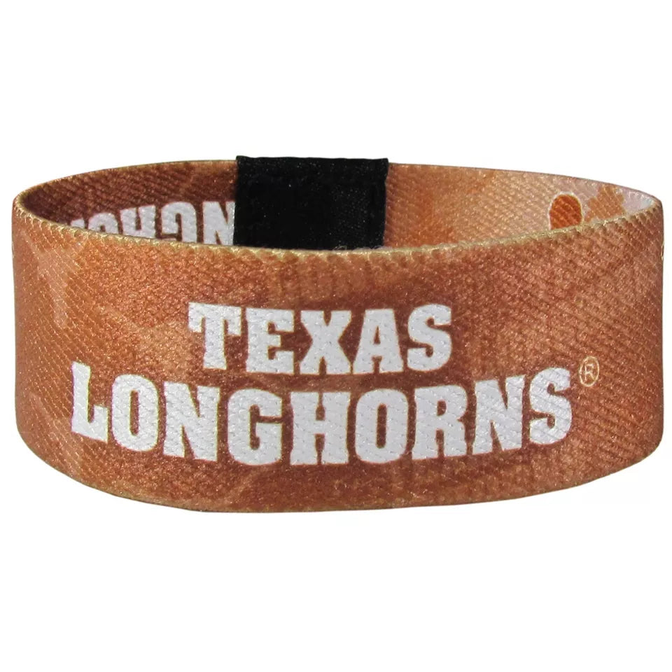 Siskiyou Gifts Texas Longhorns Stretch Bracelet, NCAA Licensed