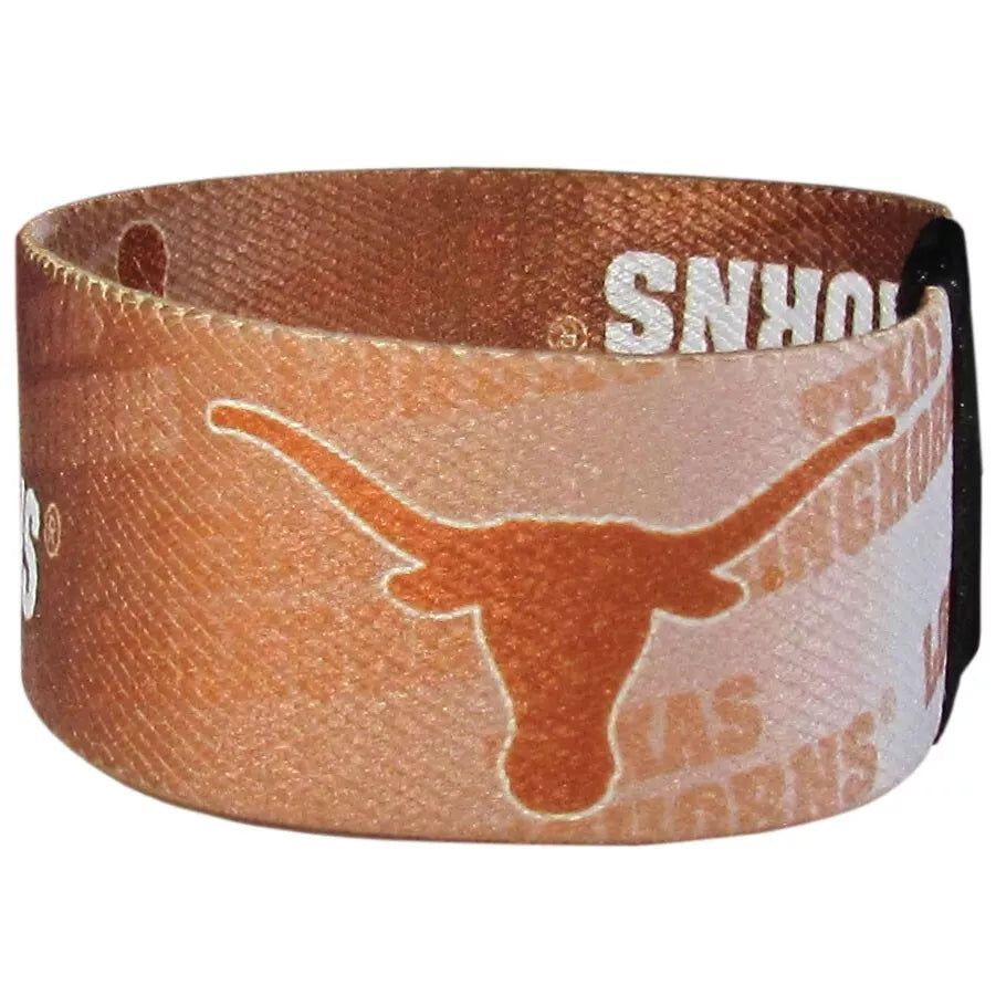 Siskiyou Gifts Texas Longhorns Stretch Bracelet, NCAA Licensed