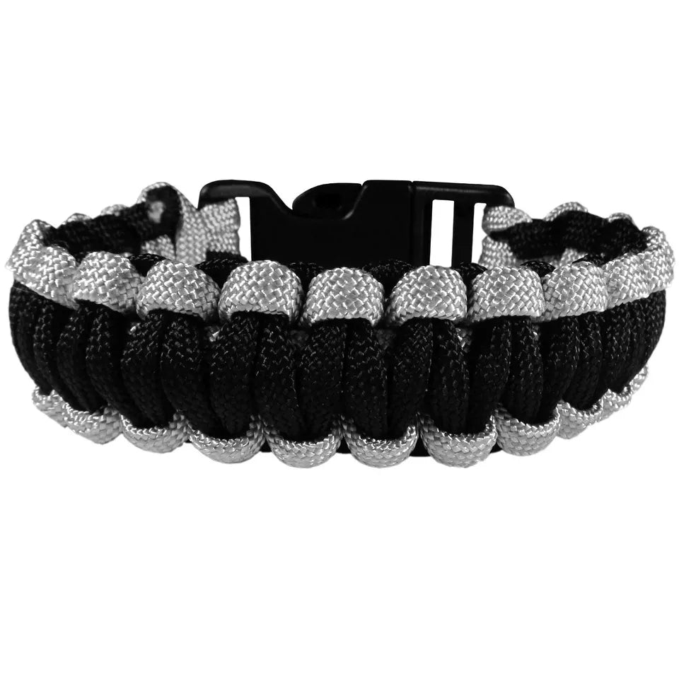 Siskiyou Gifts Las Vegas Raiders Survivor Bracelet, NFL Licensed