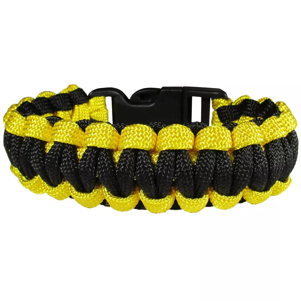 Siskiyou Gifts Pittsburgh Steelers Survivor Bracelet, NFL Licensed