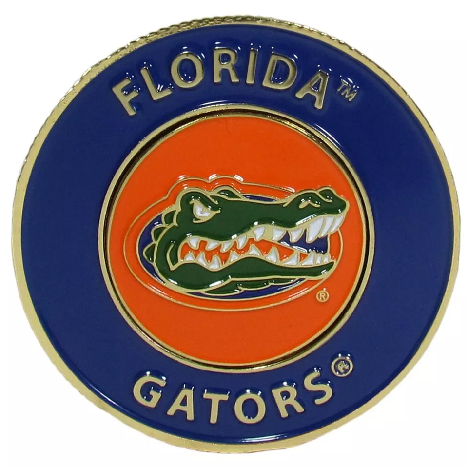 Siskiyou Gifts Florida Gators 1.75" Diameter Team Logo Coin Golf Ball Marker, NCAA Licensed