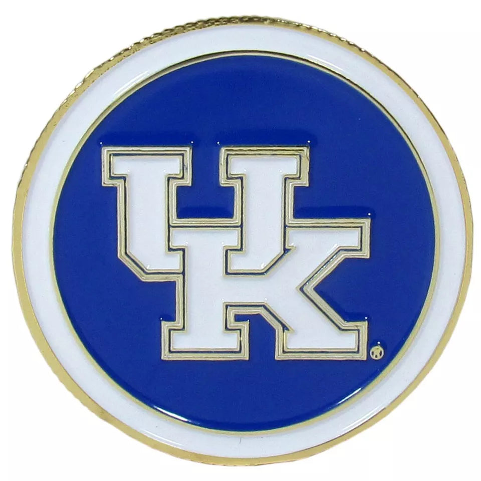 Siskiyou Gifts Kentucky Wildcats 1.75" Diameter Team Logo Coin Golf Ball Marker, NCAA Licensed