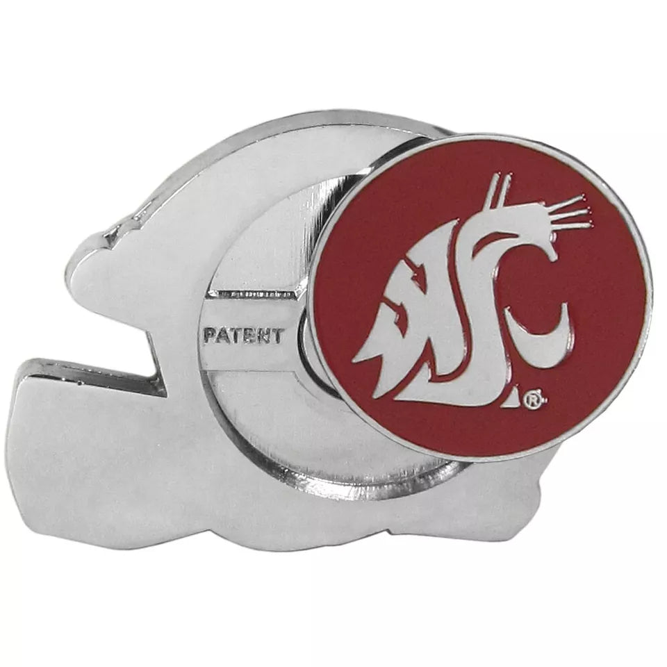 Siskiyou Gifts Washington State Cougars 1.75" Large Helmet Golf Ball Marker, NCAA Licensed