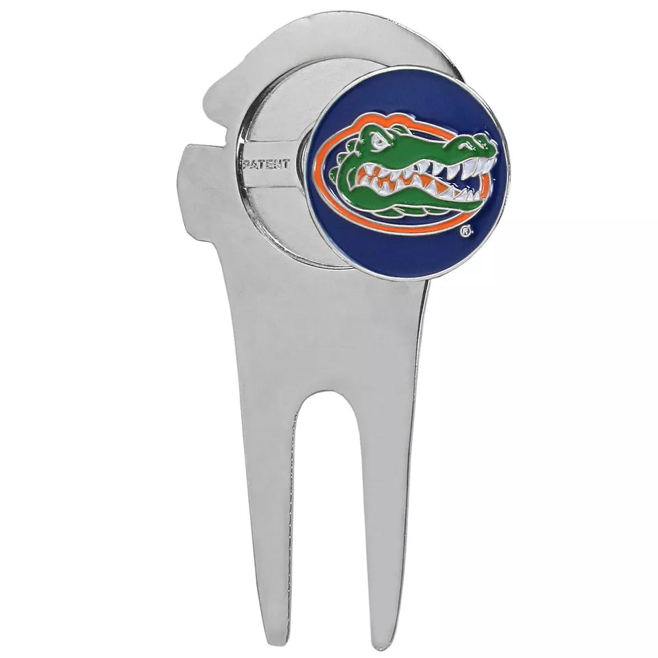 Siskiyou Gifts Florida Gators Metal Helmet Divot Tool w/1"Golf Ball Marker, NCAA Licensed