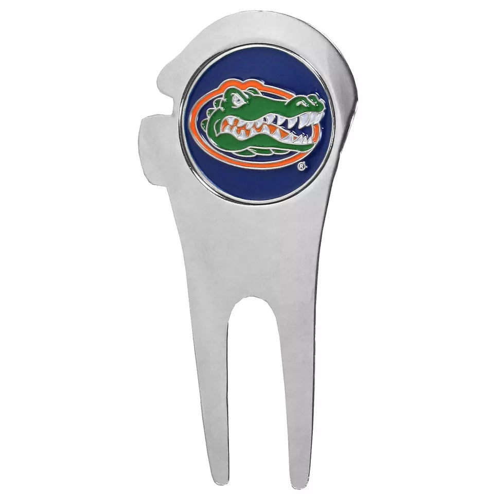 Siskiyou Gifts Florida Gators Metal Helmet Divot Tool w/1"Golf Ball Marker, NCAA Licensed