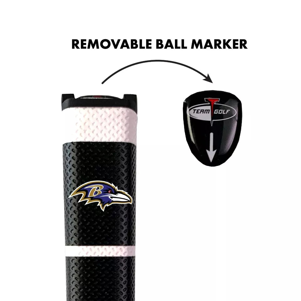 Team Golf Baltimore Ravens Oversized Pistol Putter Grip NFL Licensed