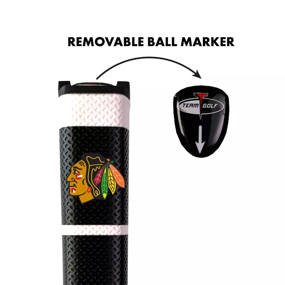 Team Golf Chicago Blackhawks Oversized Pistol Putter Grip NHL Licensed