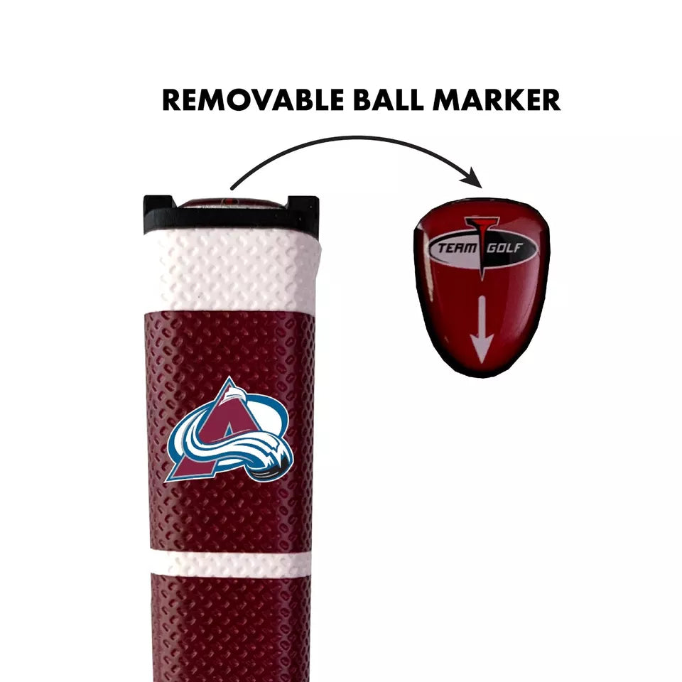 Team Golf Colorado Avalanche Oversized Pistol Putter Grip NHL Licensed