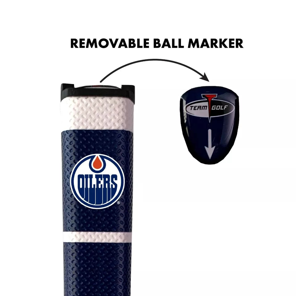 Team Golf Edmonton Oilers Oversized Pistol Putter Grip NHL Licensed