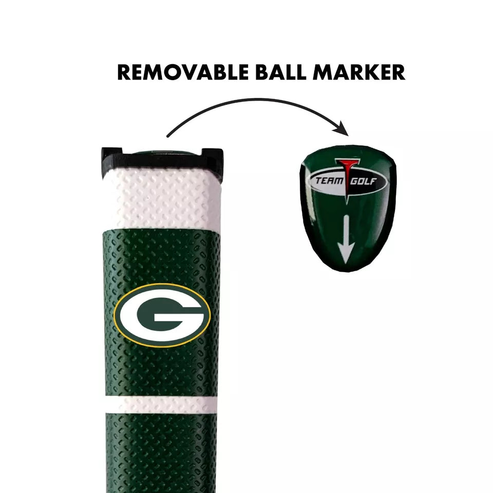 Team Golf Green Bay Packers Oversized Pistol Putter Grip NFL Licensed