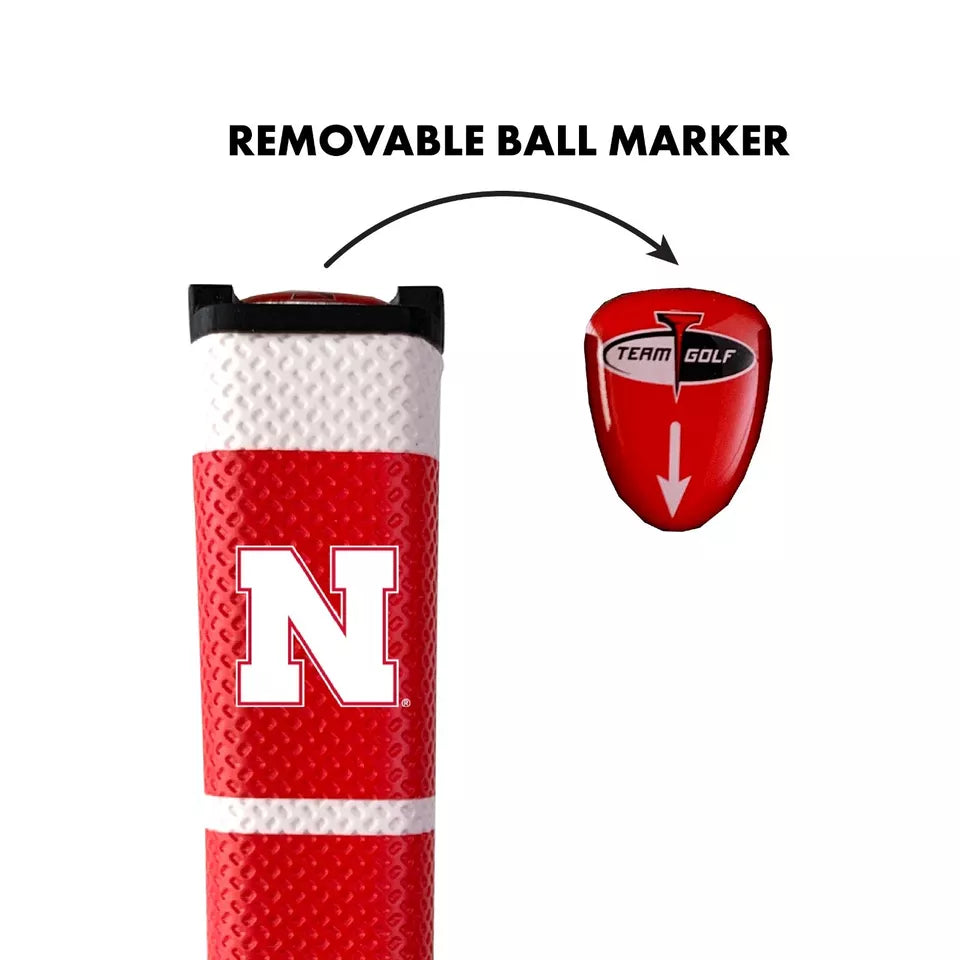 Team Golf Nebraska Cornhuskers Oversized Pistol Putter Grip NCAA Licensed