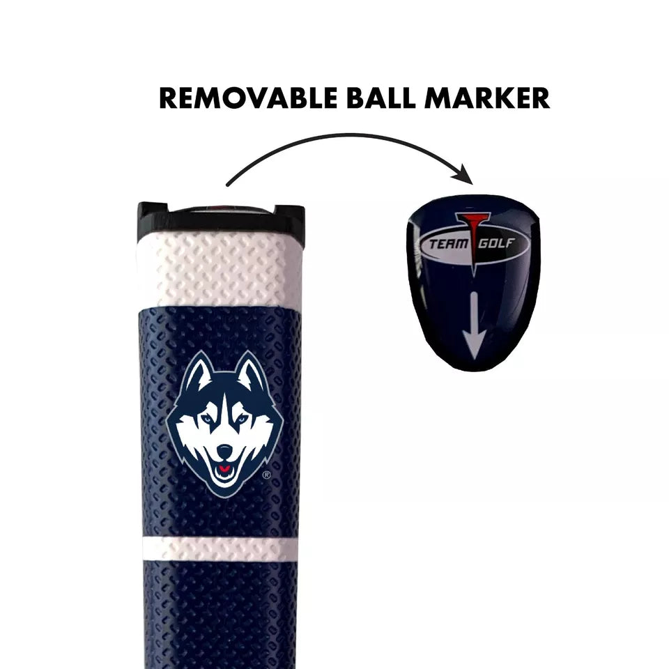 Team Golf Uconn Huskies Oversized Pistol Putter Grip NCAA Licensed