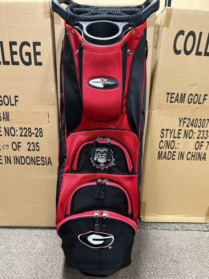 Team Golf Georgia Bulldogs Victory Cart Golf Bag NCAA Licensed