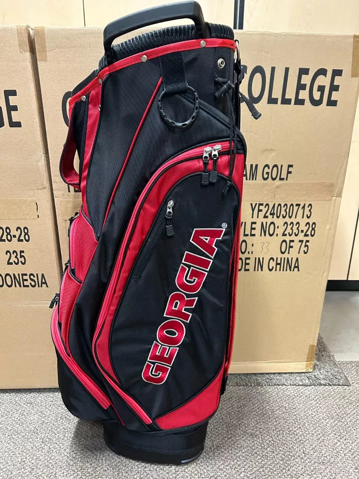 Team Golf Georgia Bulldogs Victory Cart Golf Bag NCAA Licensed