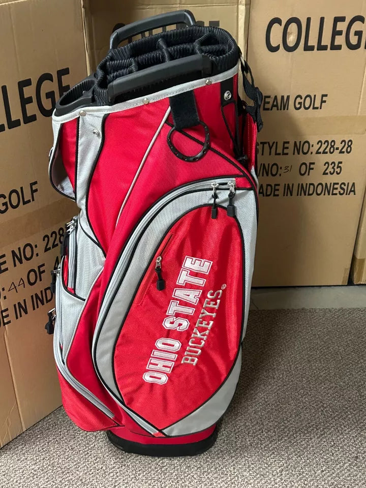 Team Golf Ohio State Buckeyes Victory Cart Golf Bag NCAA Licensed