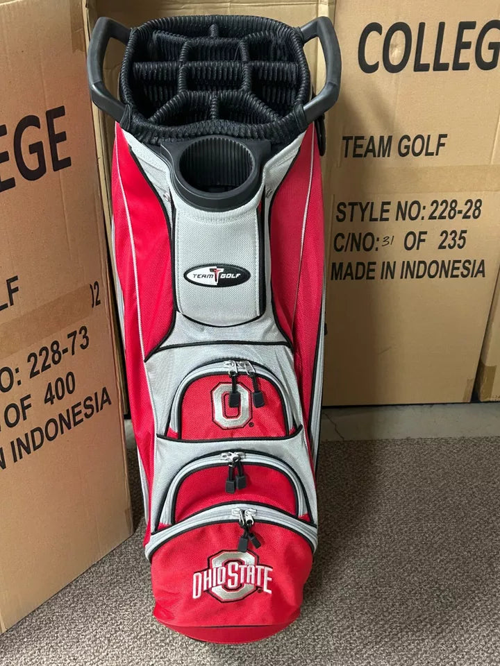 Team Golf Ohio State Buckeyes Victory Cart Golf Bag NCAA Licensed