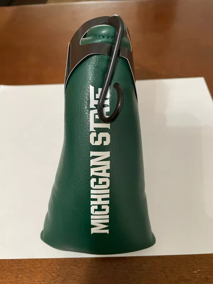 Team Golf Michigan State Spartans Tour Blade Putter Cover Stamped Logo NCAA Licensed