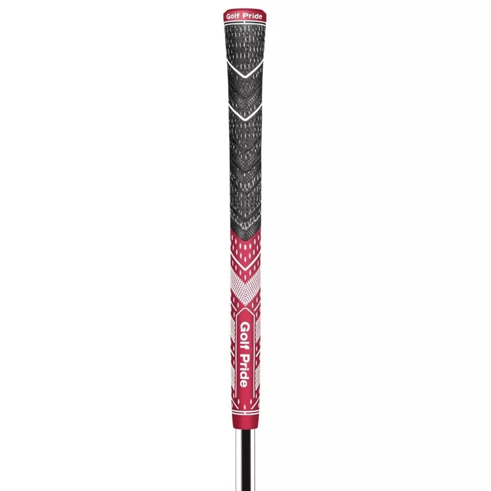 Golf Pride Authentic MCC Plus4 Midsize Swing Club Grip Dark Red/White
