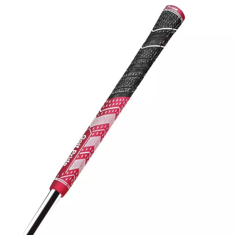 Golf Pride Authentic MCC Plus4 Midsize Swing Club Grip Dark Red/White