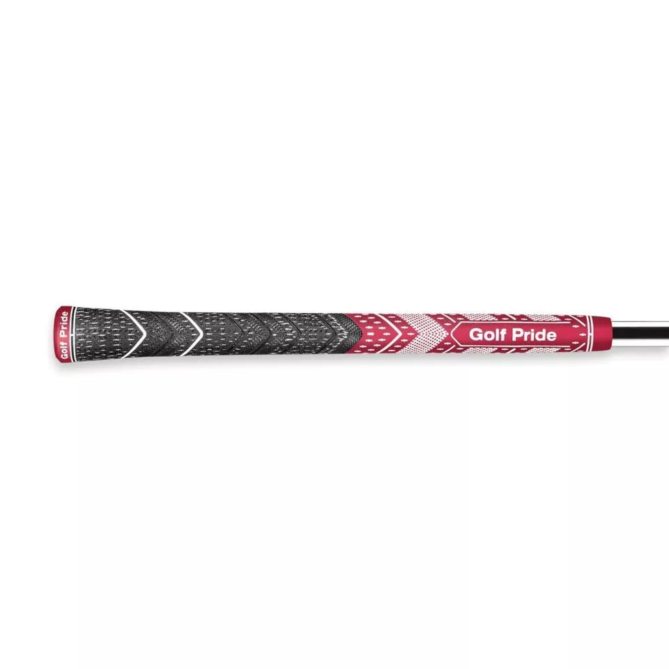 Golf Pride Authentic MCC Plus4 Midsize Swing Club Grip Dark Red/White