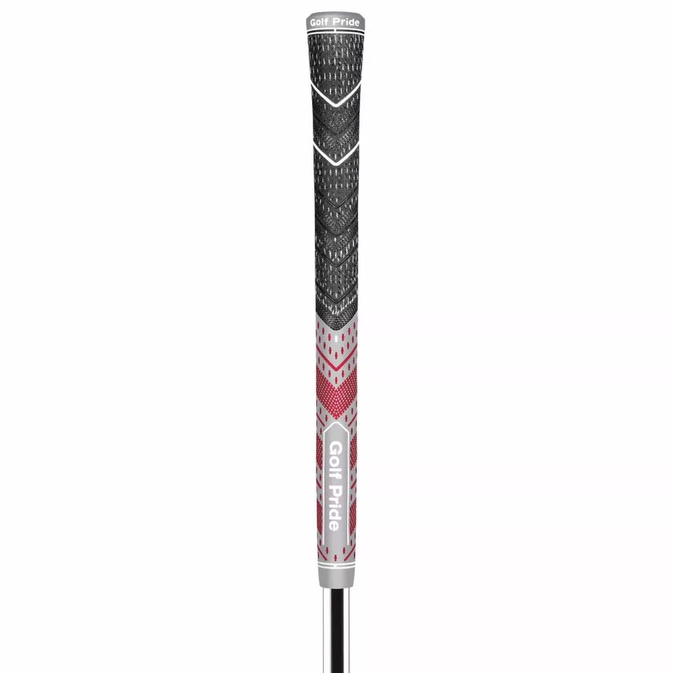 Golf Pride Authentic MCC Plus4 Standard Swing Club Grip Gray/Red