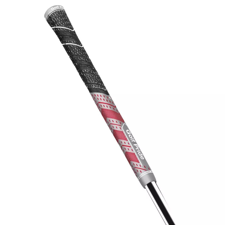 Golf Pride Authentic MCC Plus4 Standard Swing Club Grip Gray/Red