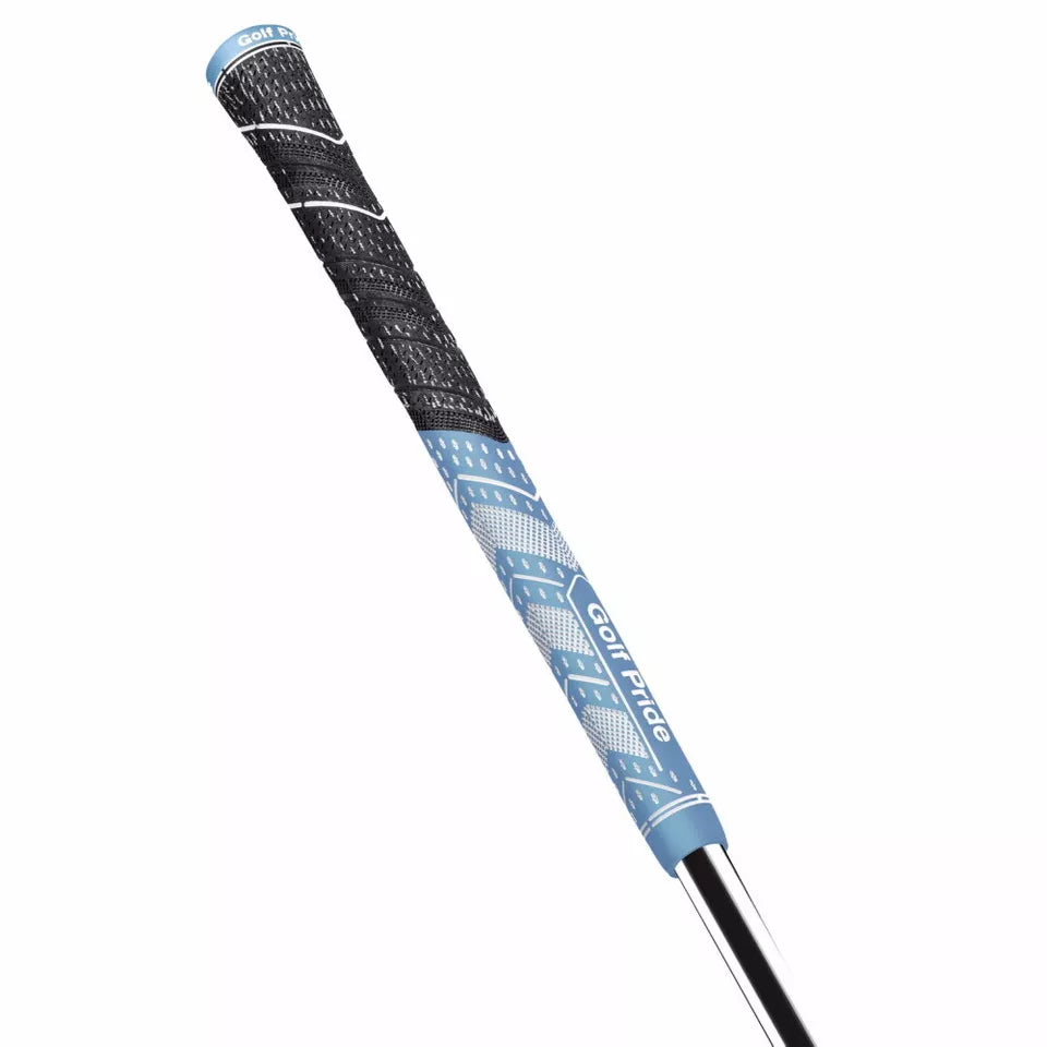 Golf Pride Authentic MCC Plus4 Standard Swing Club Grip Light Blue/White