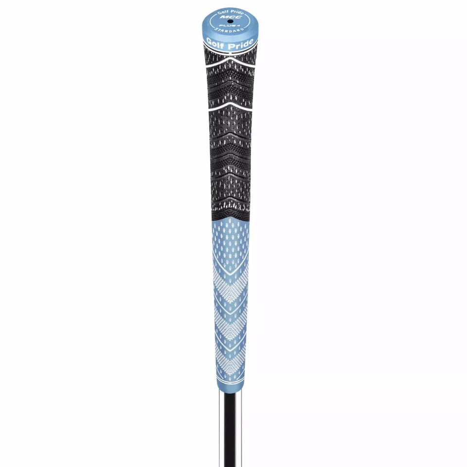 Golf Pride Authentic MCC Plus4 Standard Swing Club Grip Light Blue/White