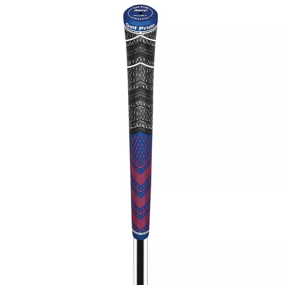 Golf Pride Authentic MCC Plus4 Standard Swing Club Grip Navy/Red