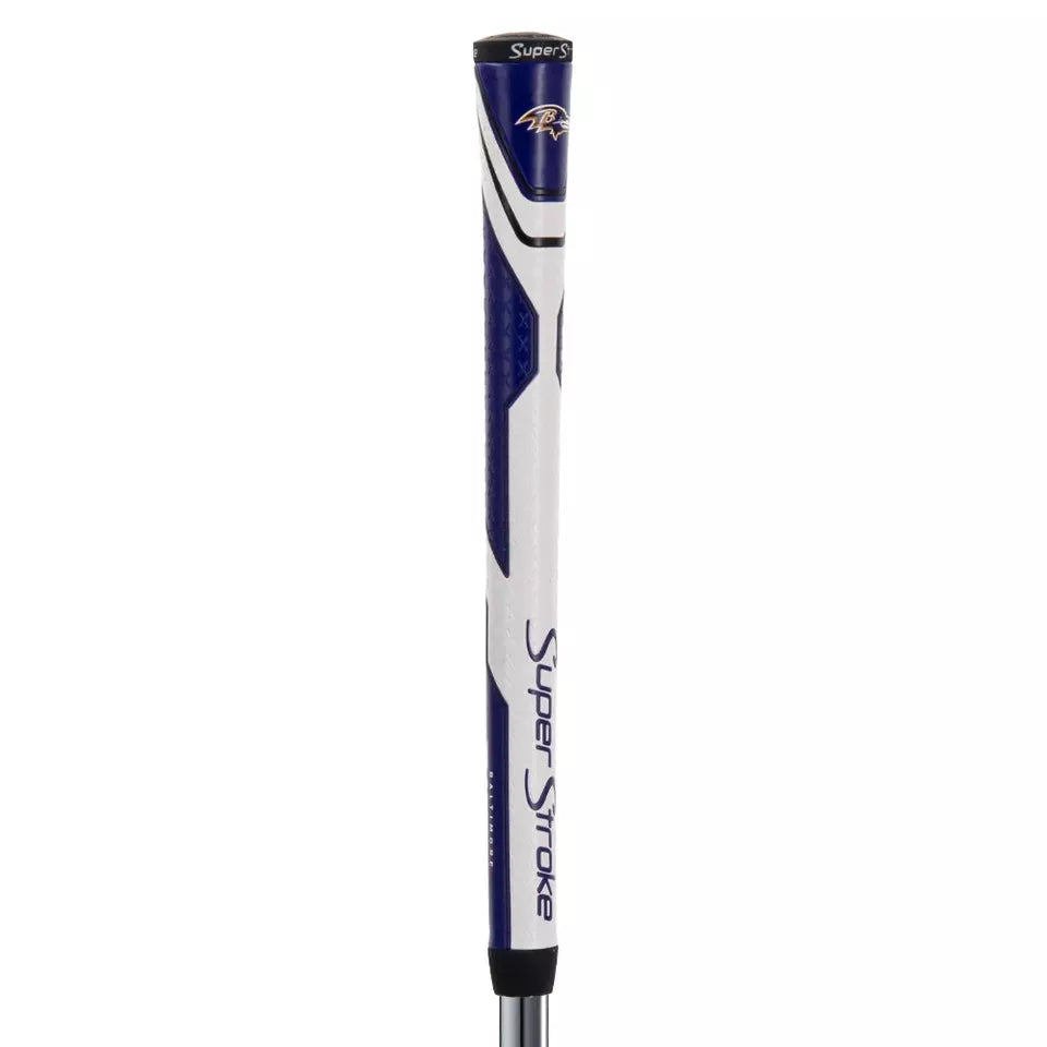 SuperStroke (Authentic) Baltimore Ravens Swing Club Grip (Irons & Woods) NFL Licensed