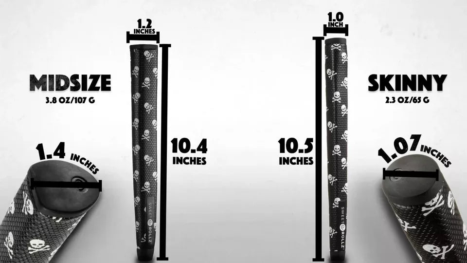 Sweet Rollz Authentic Midsize Muertos Putter Grip