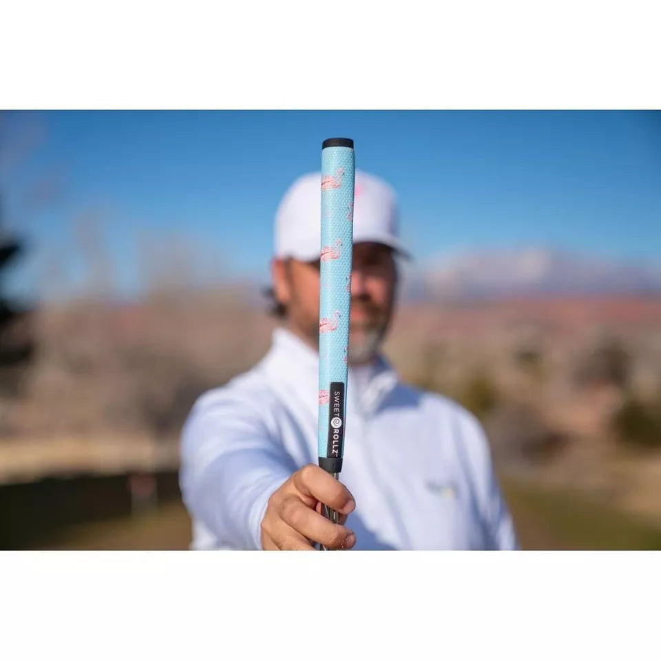 Sweet Rollz Authentic Midsize South Beach Flamingo Putter Grip
