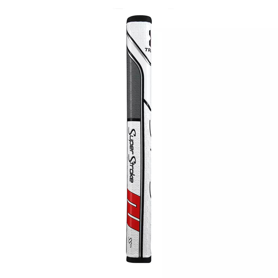 SuperStroke (Authentic) Traxion Gray White & Red SS2R Putter Grip